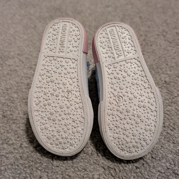 Bluey Kids High-Top Sneakers - Light Blue and Pink - Picture 9 of 11